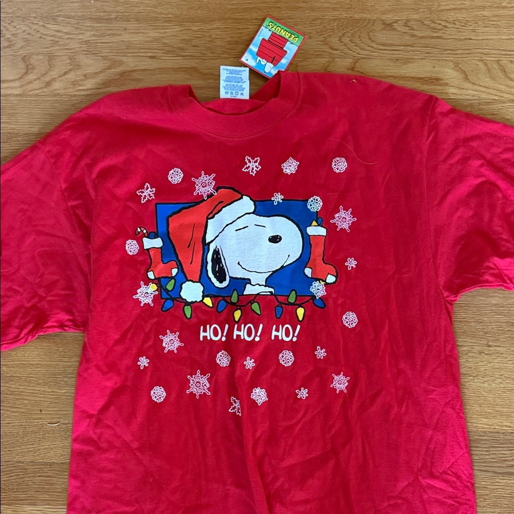 Red Christmas Snoopy Shirt